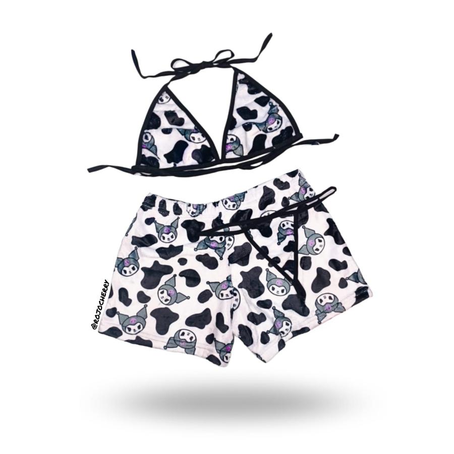 Set Pijama 3 Piezas Kuromi Vaquita